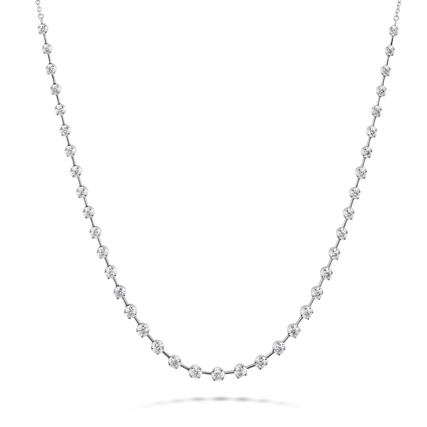 Serena Collection Diamond Station Necklace