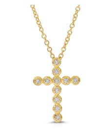 Nesting Gem Collection Diamond Cross Necklace