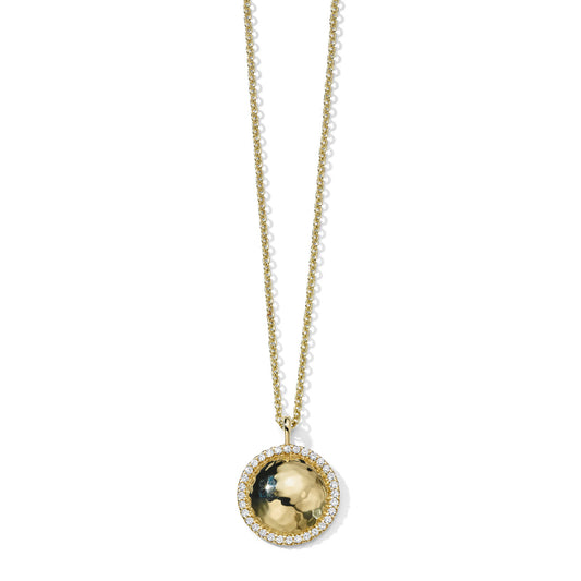 Stardust Small Goddess Diamond Dome Necklace