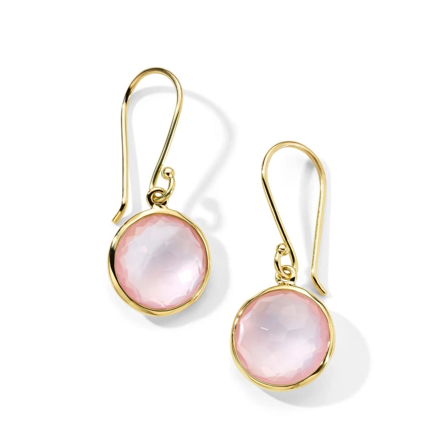 Lollipop Collection Rose Quartz Earrings