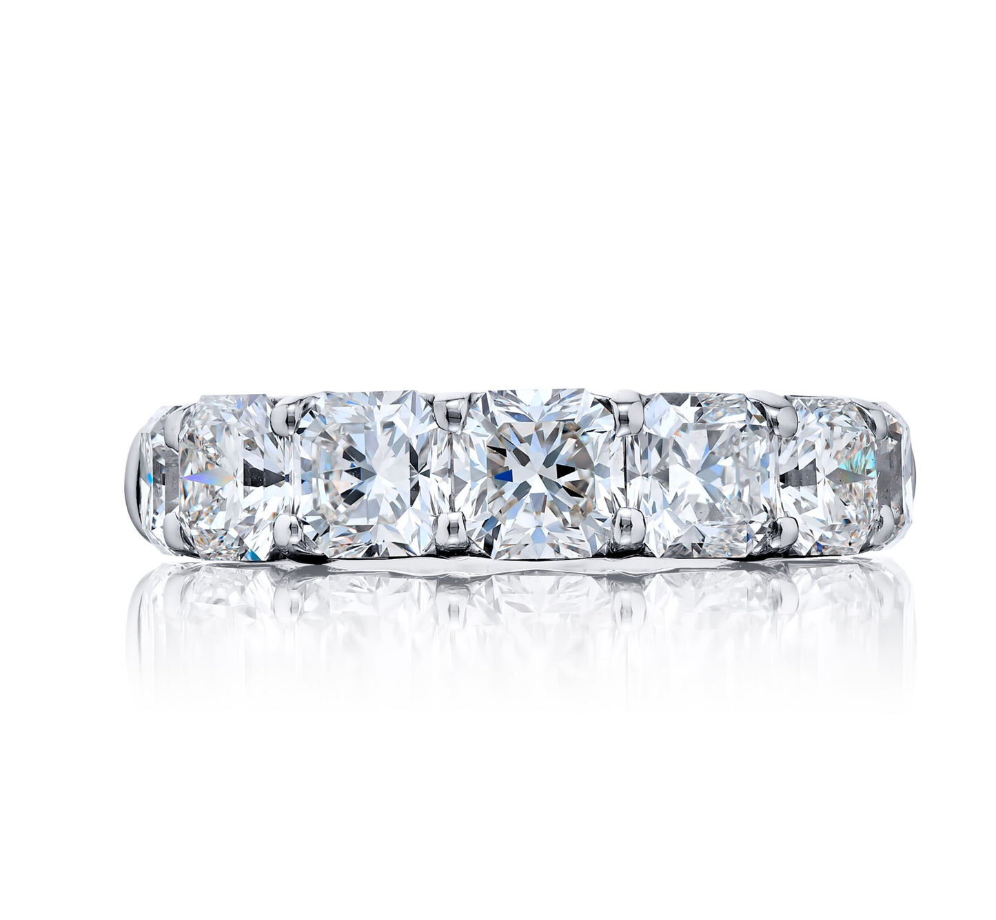 Cushion Cut Diamond Band