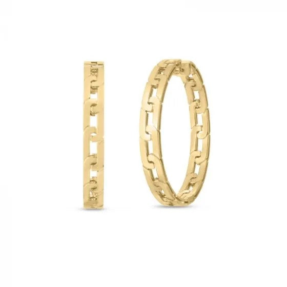 Navarra Collection 35 MM Hoop Earrings
