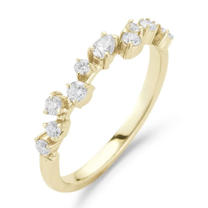 Stardust Collection Diamond Stackable Band
