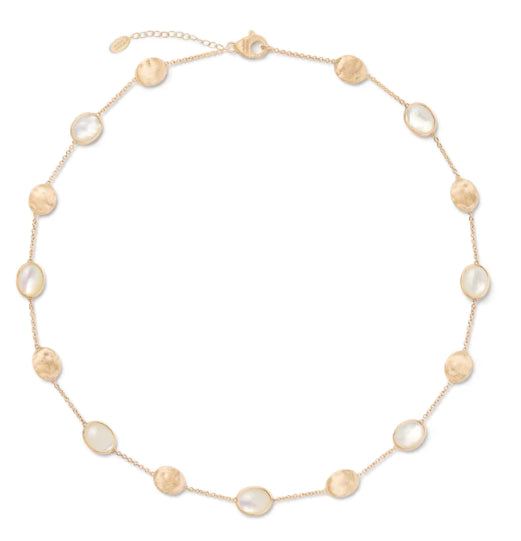 Siviglia Collection Mother-of-Pearl Station Necklace