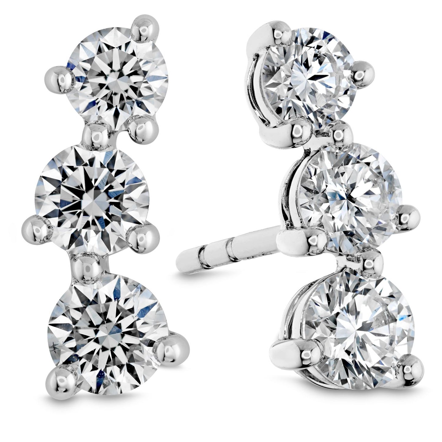 Essential Collection 3-Stone Ear Climbers