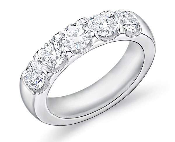 Odessa Collection 5-Stone Diamond Band