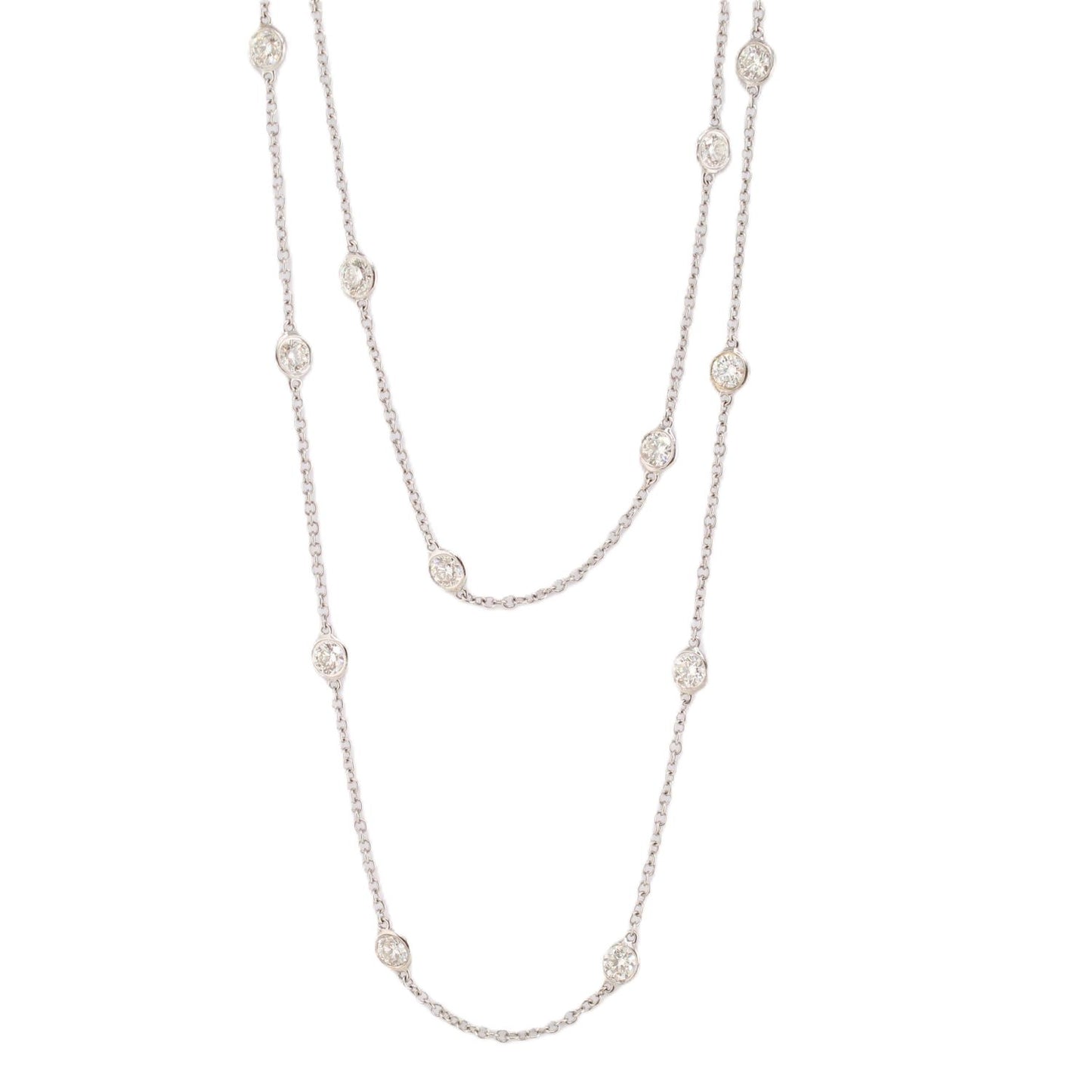 Diamonds-by-the-Yard 30 Station Necklace