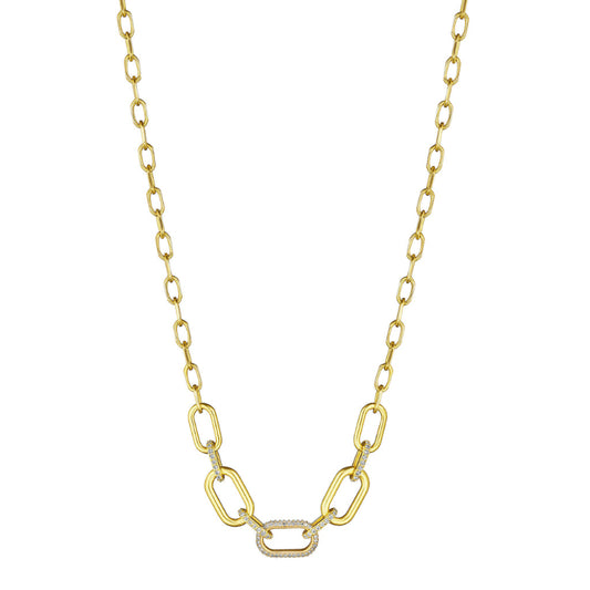 Links Collection Diamond  Necklace