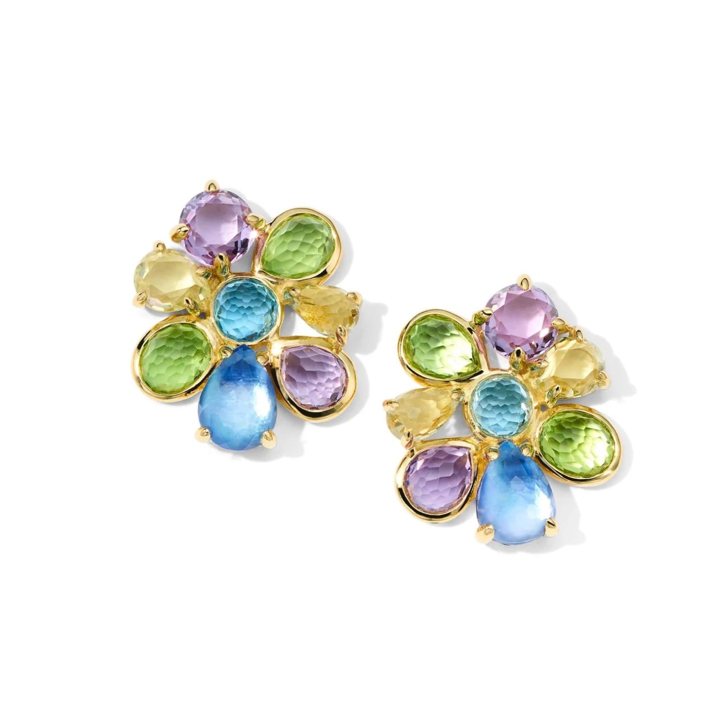 Rock Candy Alpine Cluster Earrings