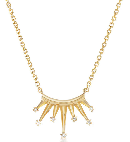 The Empress Collection Mini Crown Necklace