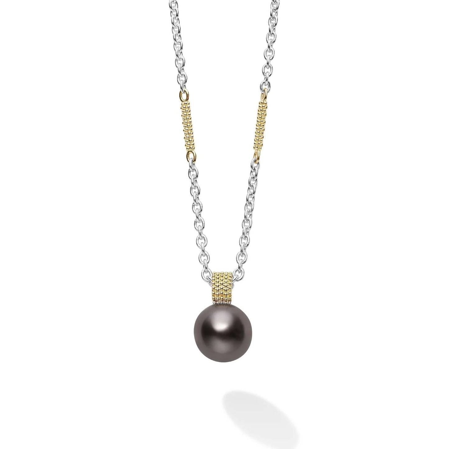 Luna Collection Black Tahitian Pearl Necklace