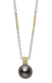 Luna Collection Black Tahitian Pearl Necklace