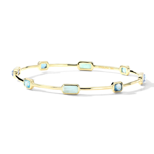 Rock Candy Collection: Waterfall 8-Gemstone Bangle