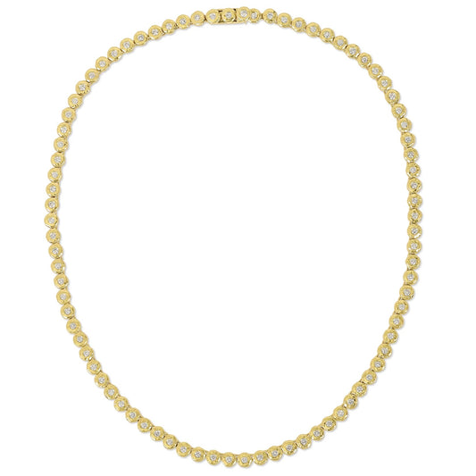 Blossom Collection Diamond Tennis Necklace