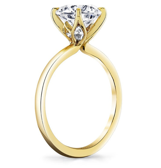 Tulira Solitaire Chrys Collection Engagement Ring Mounting