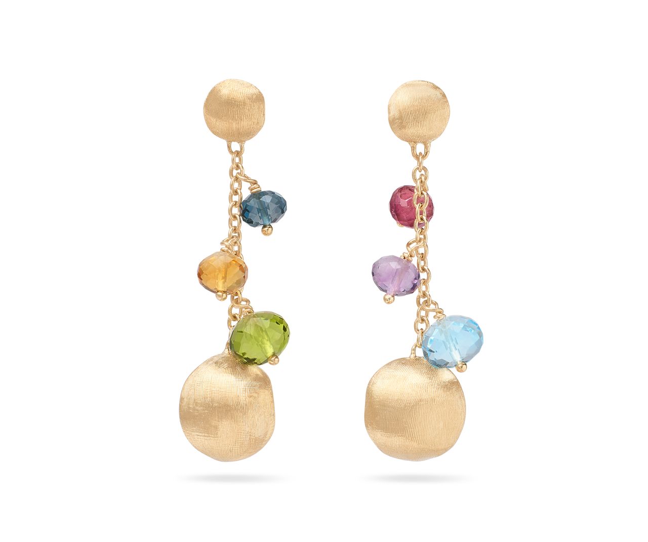 Africa Collection Mixed Gemstone Earrings