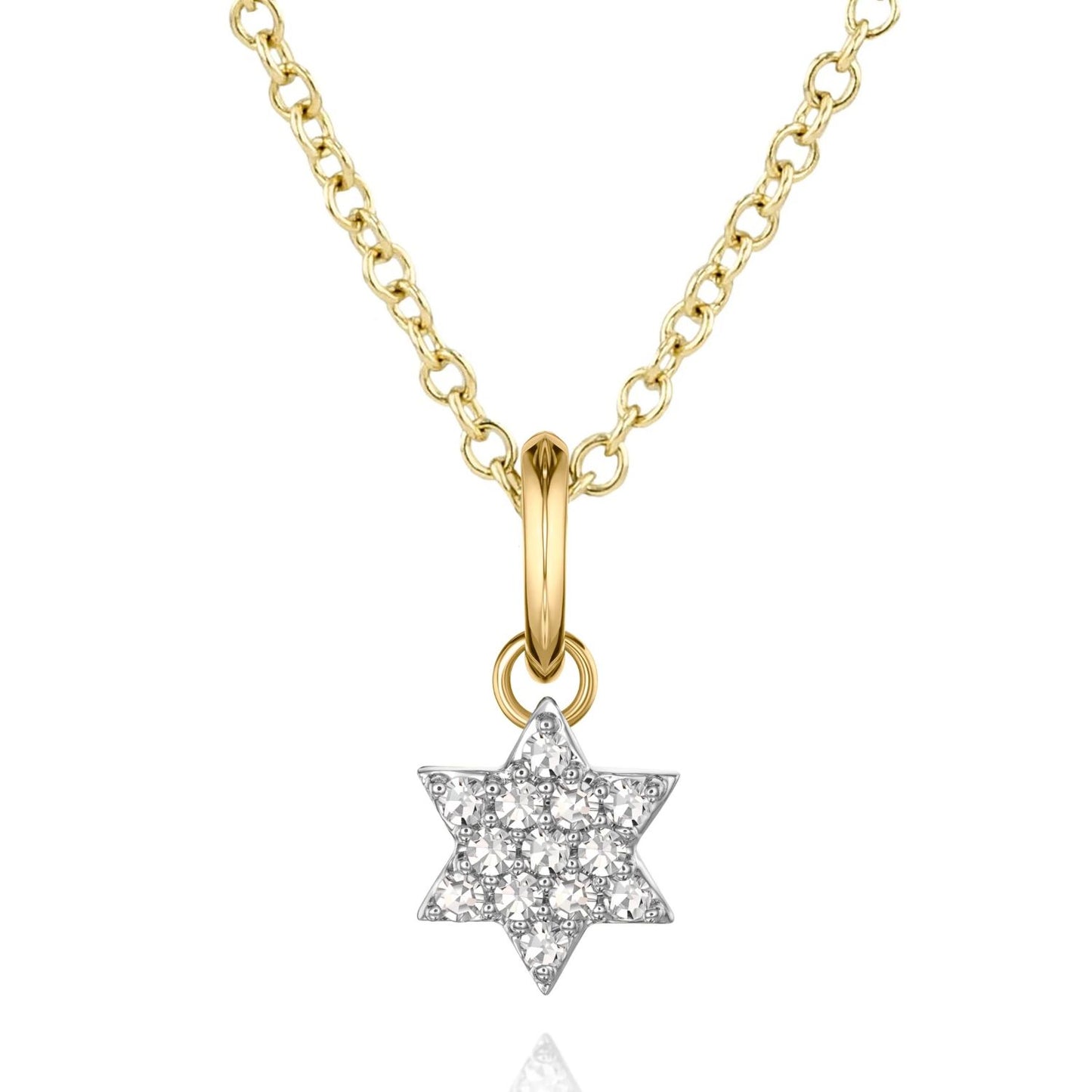 Affairs Collection Micro Infinity Star of David Necklace
