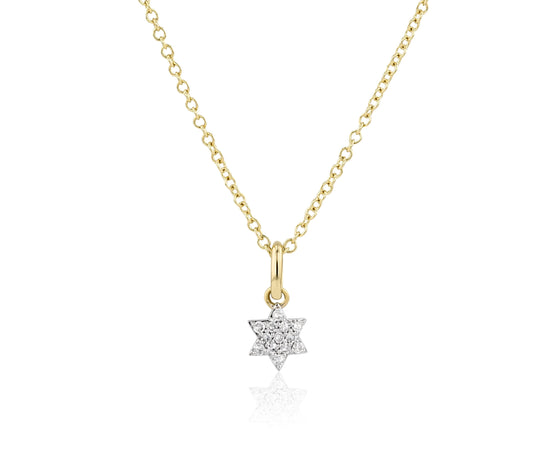 Affairs Collection Micro Infinity Star of David Necklace