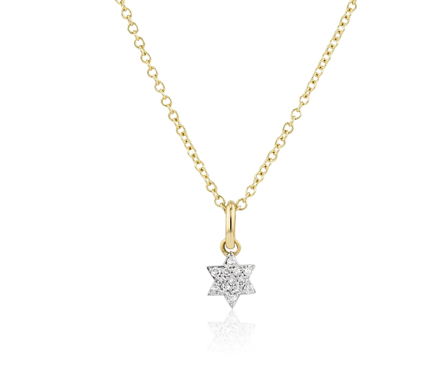 Affairs Collection Micro Infinity Star of David Necklace