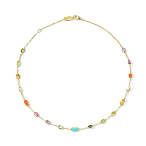 Rock Candy Gelato: Summer Rainbow Gemstone Necklace
