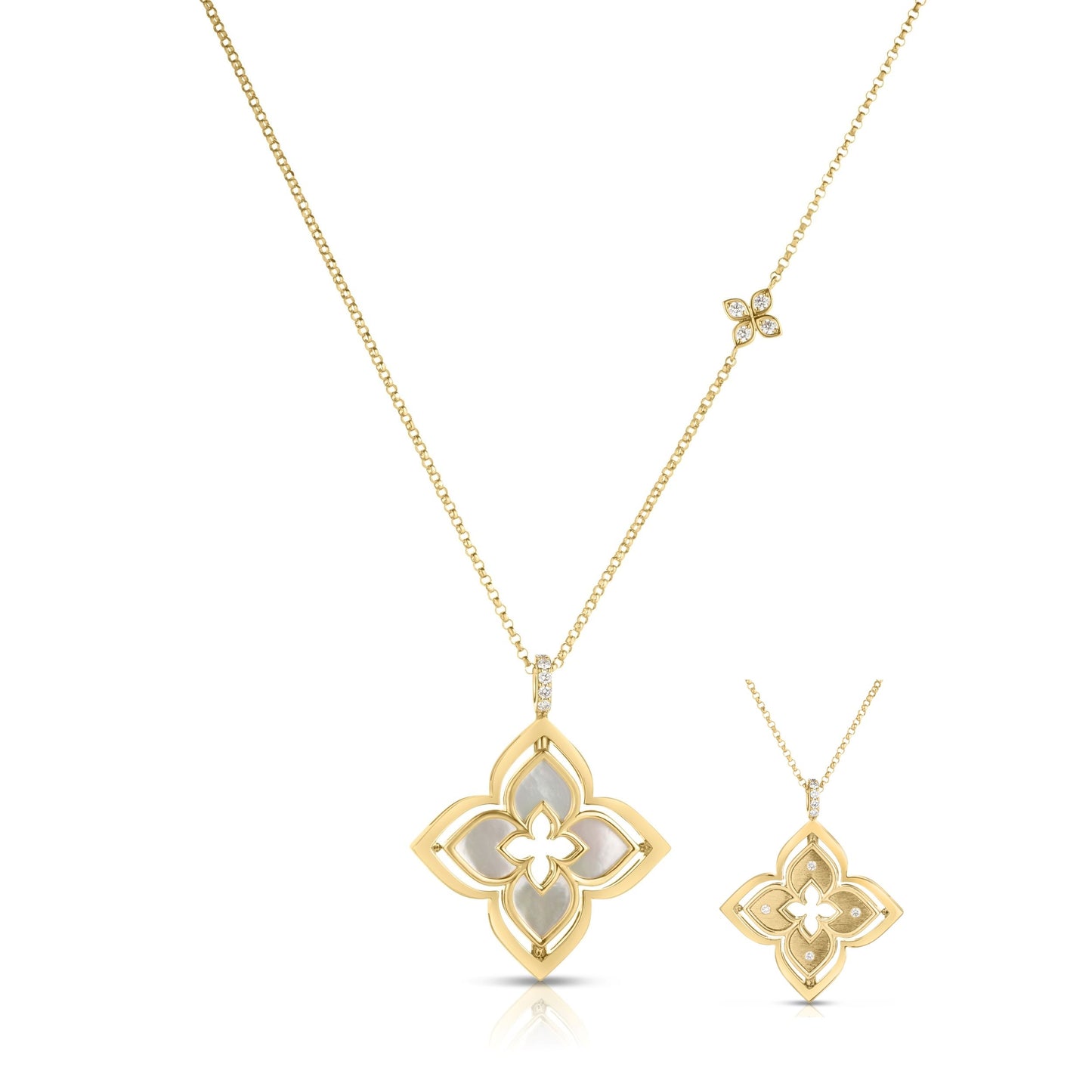 Venetian Princess Pirouette Medium Flower Necklace