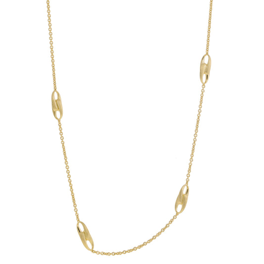 Lucia Collection Large Link Station Necklace