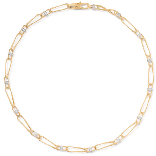 Marrakech Onde Collection Twisted Coil Diamond Necklace