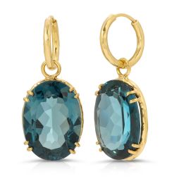 Holiday Collection London Blue Topaz Drop Earrings