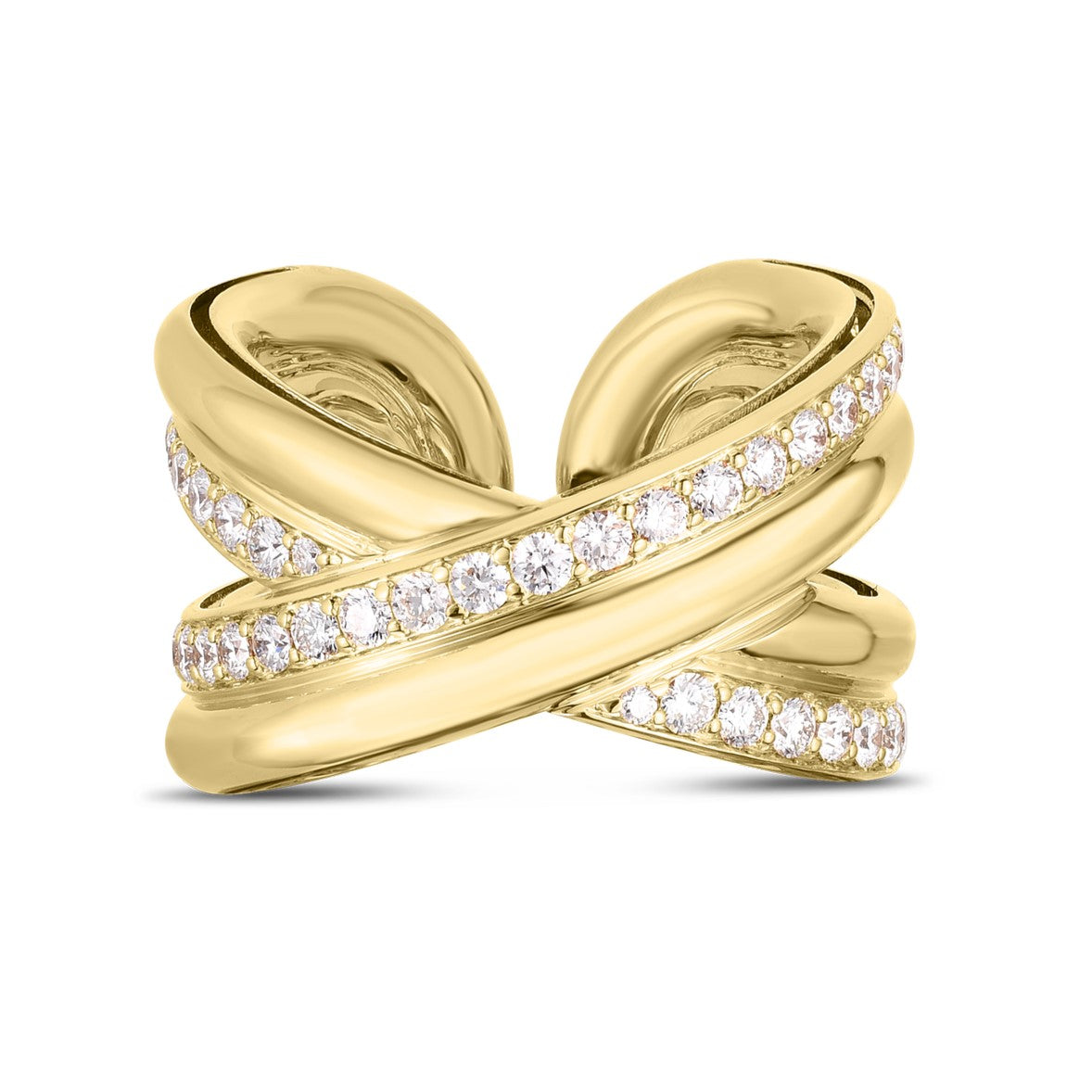 Cialoma Collection Diamond Crossover RIng