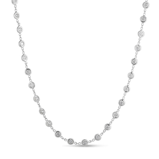 Diamonds By the Inch Collection Continuous Station Necklace