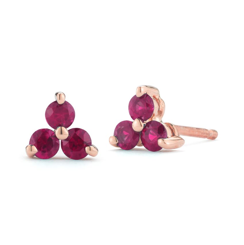 Ruby Rio Stud Earrings