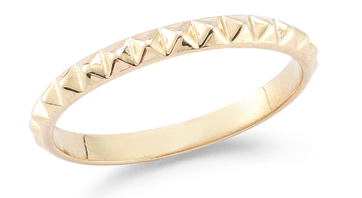 Textured Stackable Band