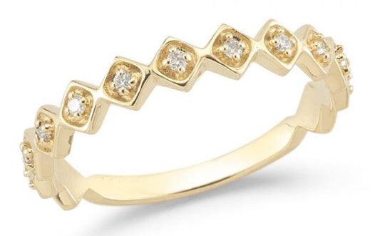 Liana Collection Diamond Stackable Ring