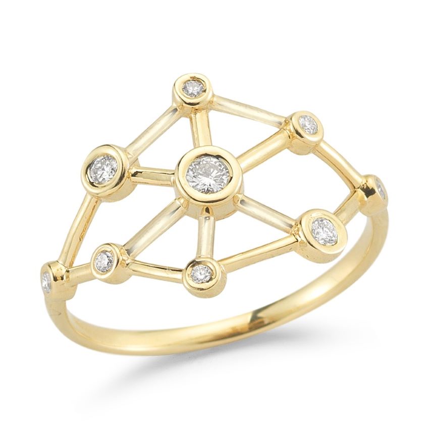 Galaxy Diamond Ring