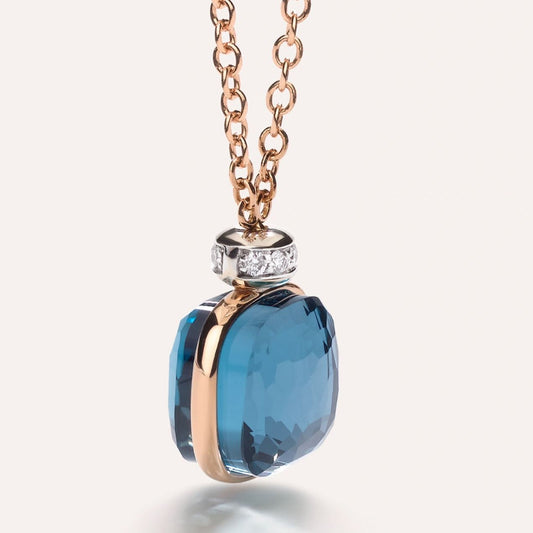 Nudo Classic Collection Blue Topaz Necklace