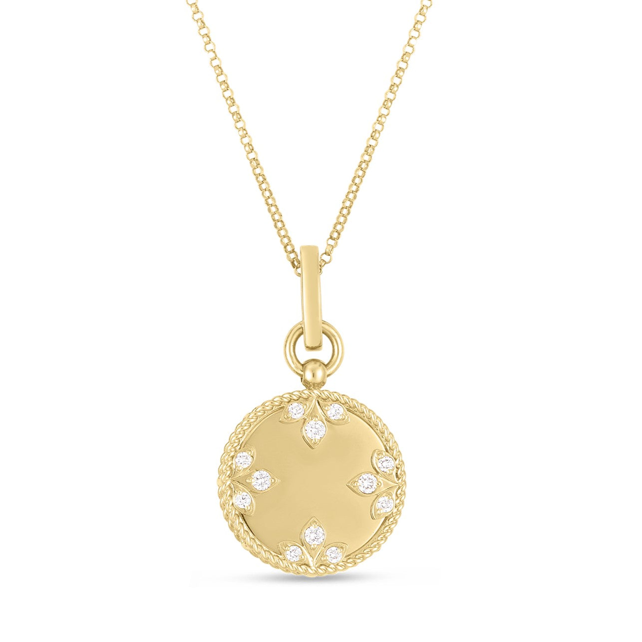 Medallion Collection Diamond Necklace