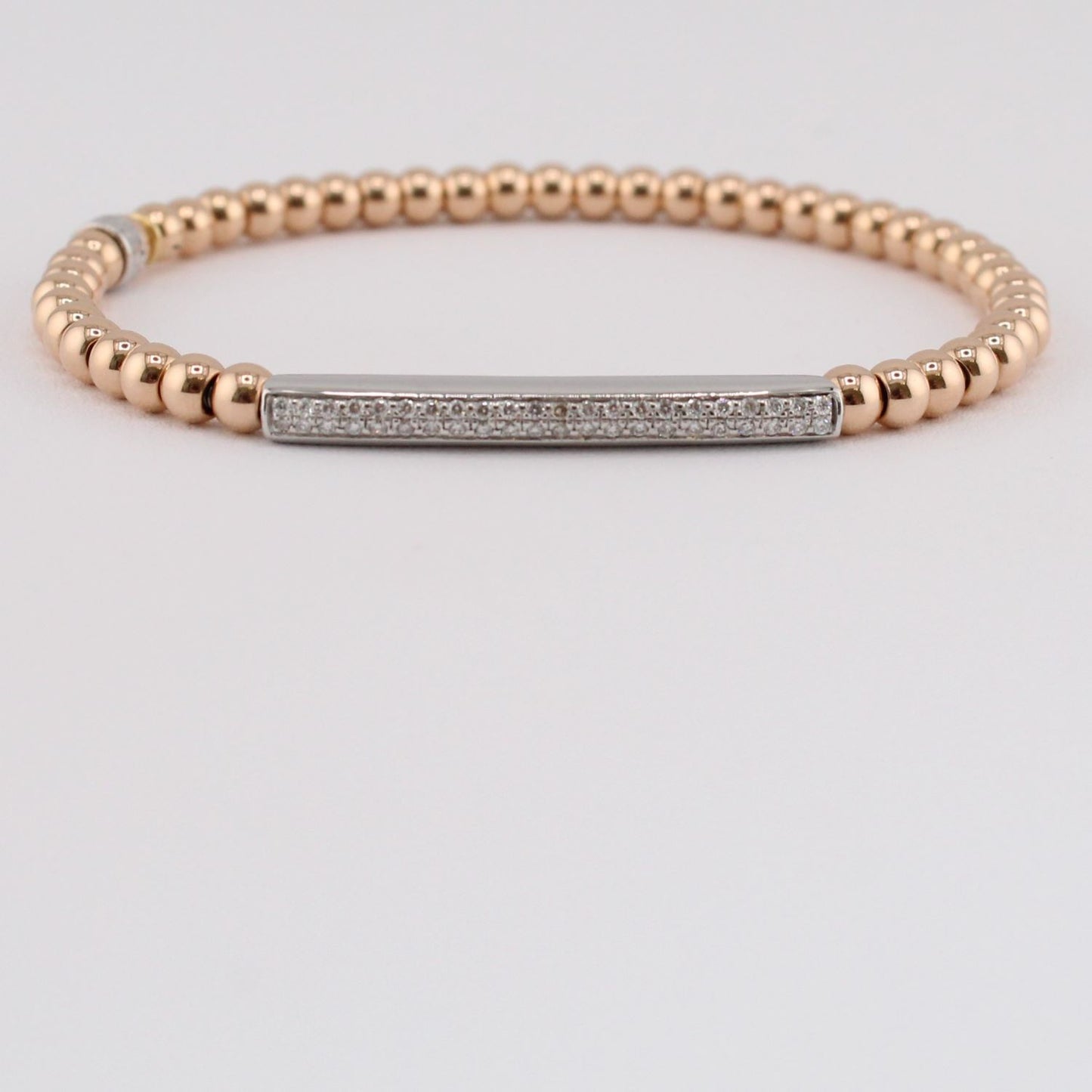 Diamond Bar Stretch Bracelet