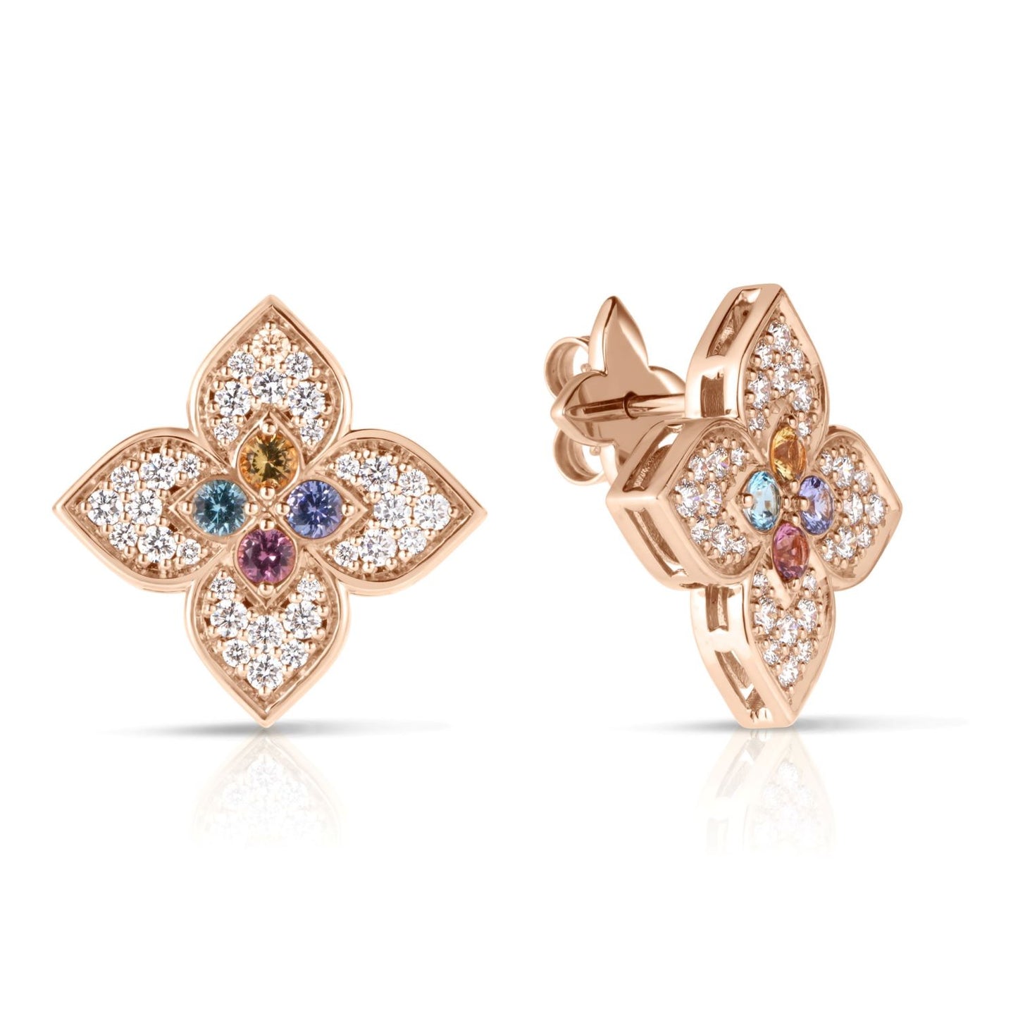 Venetian Princess Collection Diamond and Gemstone Earrings