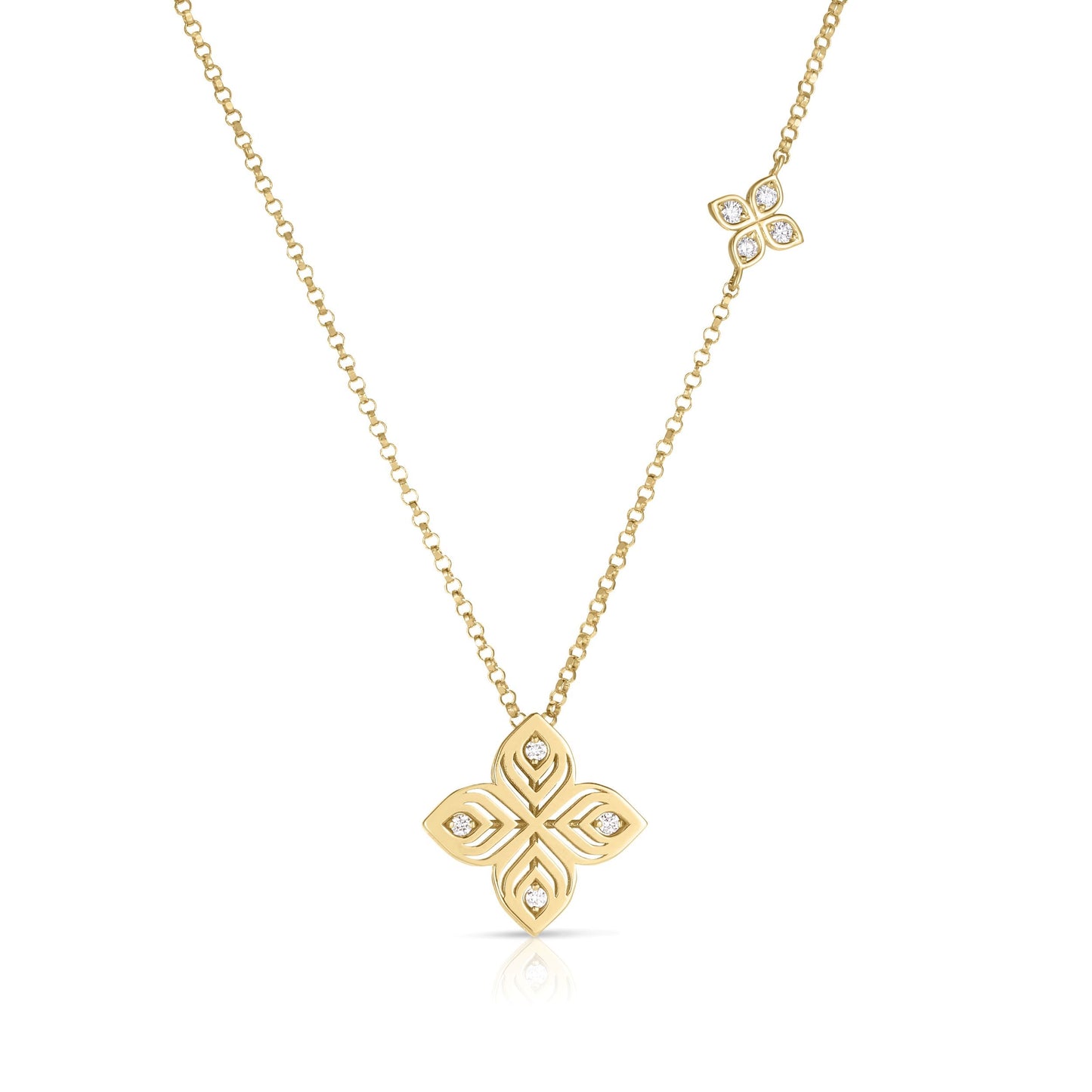Diamond Arabesque Necklace