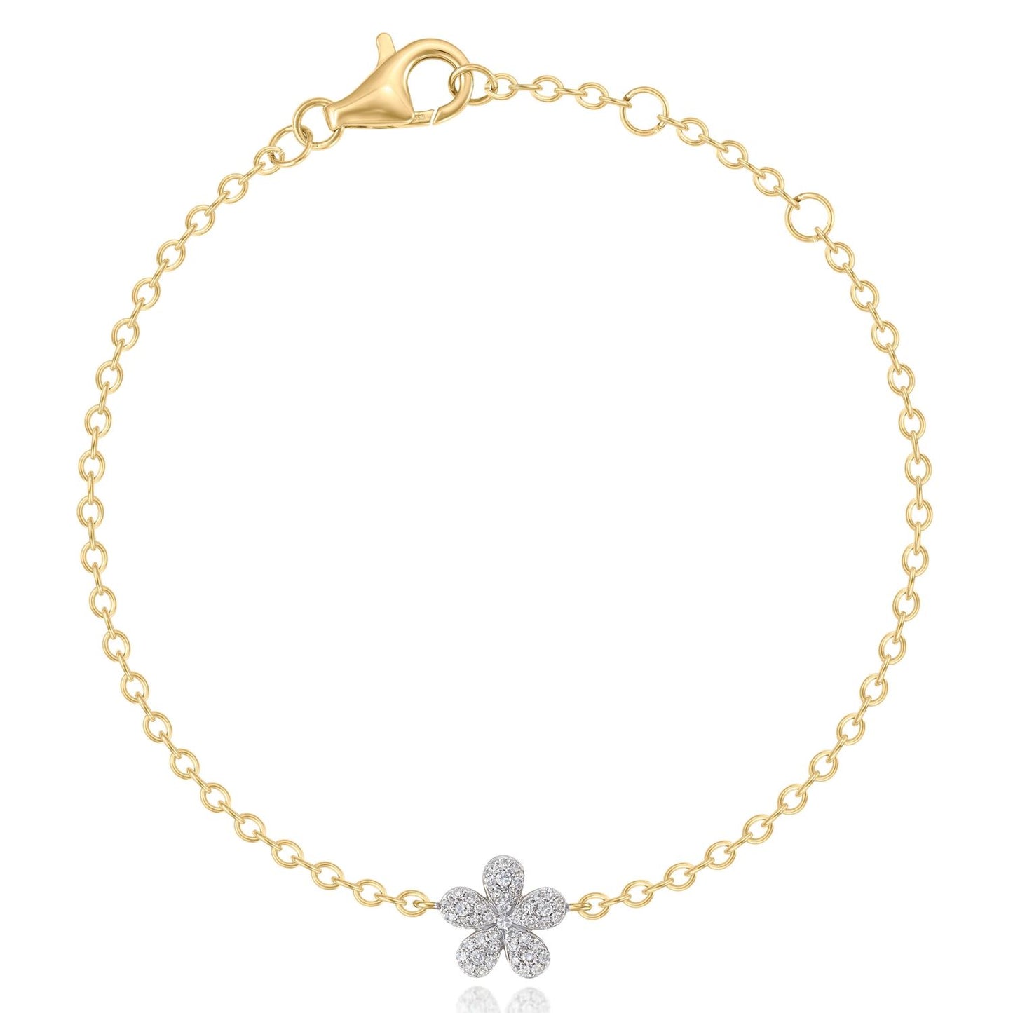 Symphony Collection Forget-Me-Not Diamond Bracelet