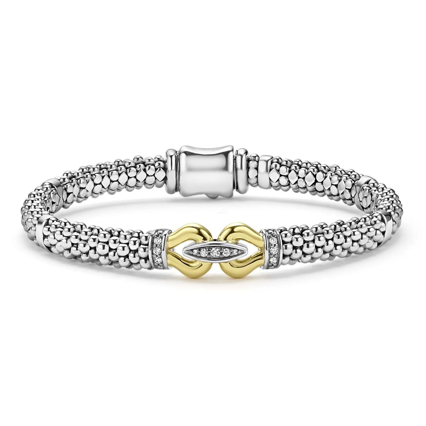 Derby Collection Buckle Diamond Bracelet