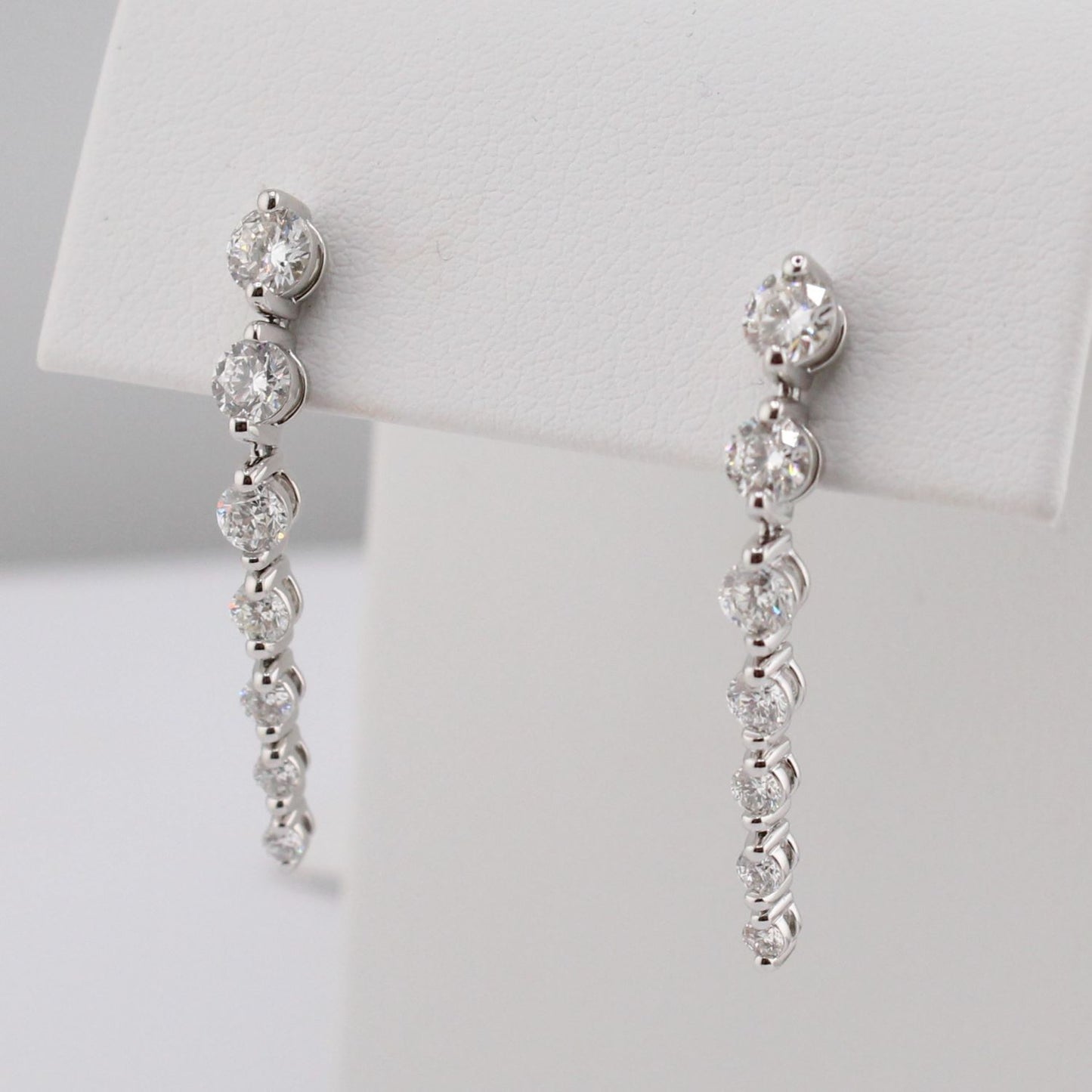 Diamond Drop Earrings