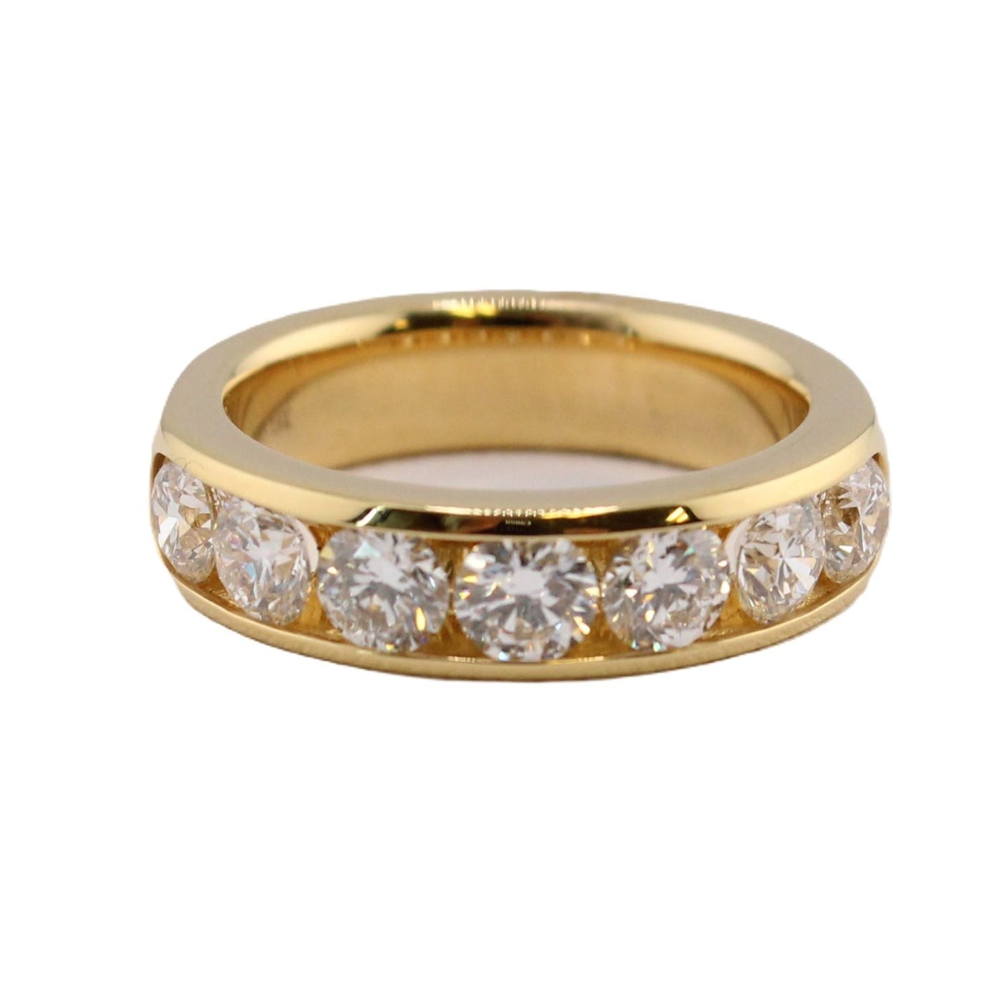 Channel Set Diamond Band