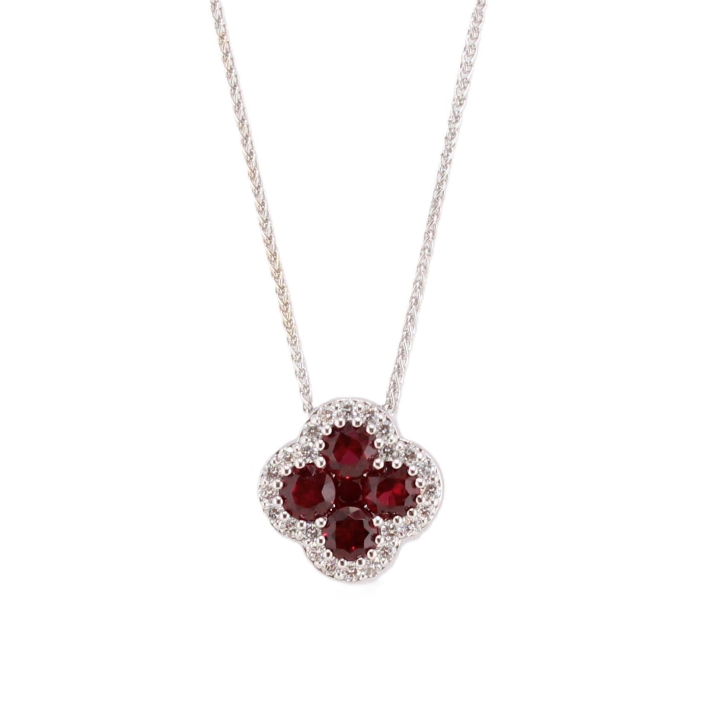 Ruby and Diamond Pendant