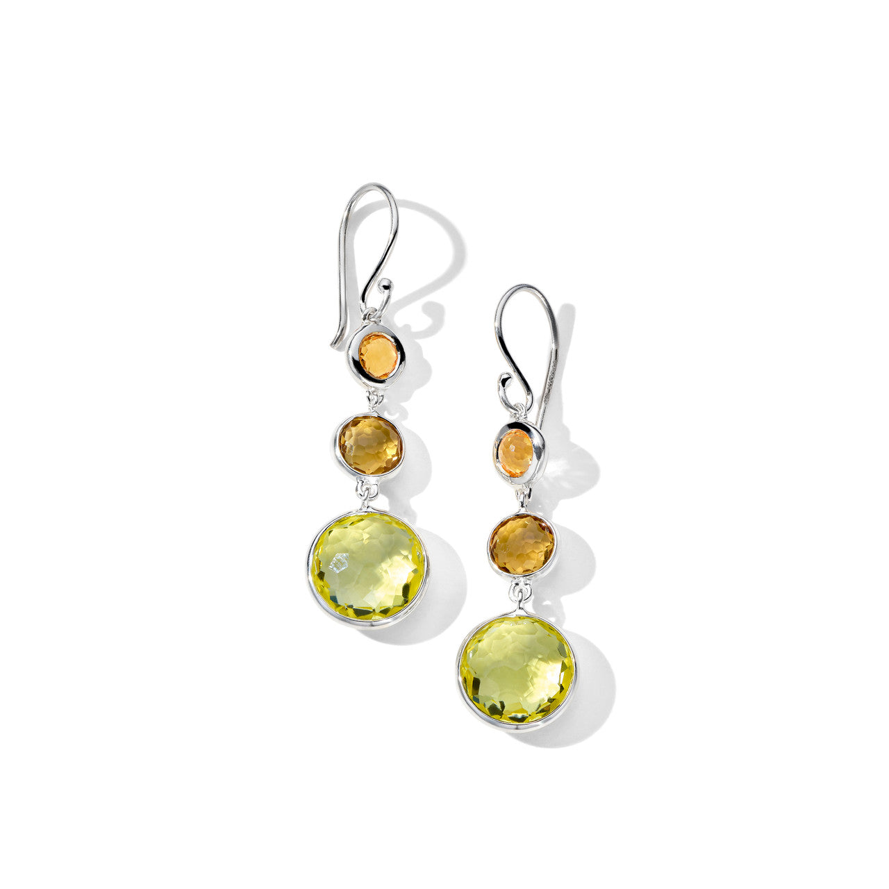 Lollipop Lollitini Collection: Girasole 3-Stone Drop Earrings