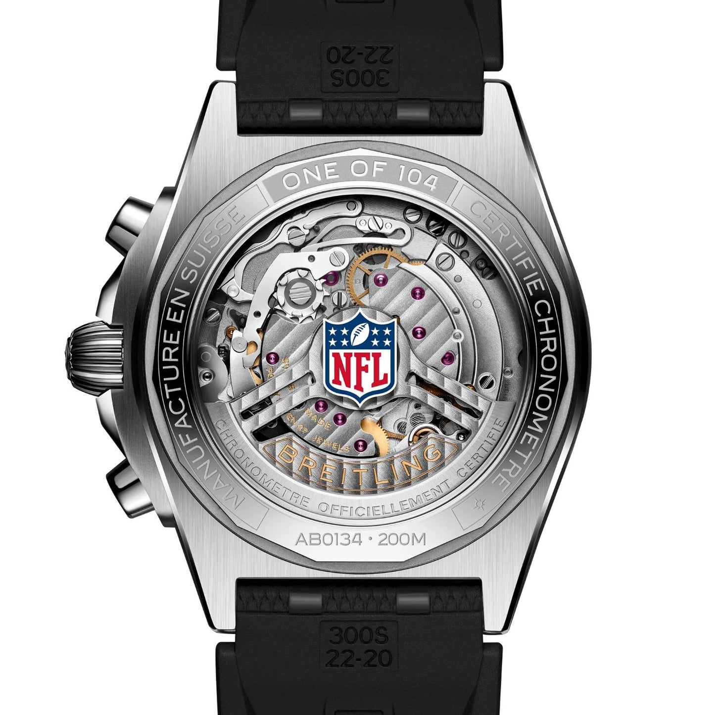 42MM CHRONOMAT B01 STEELERS LTD