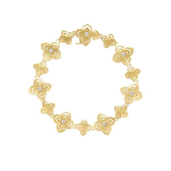 Palazzo Ducale Carnevale Diamond Flower Bracelet