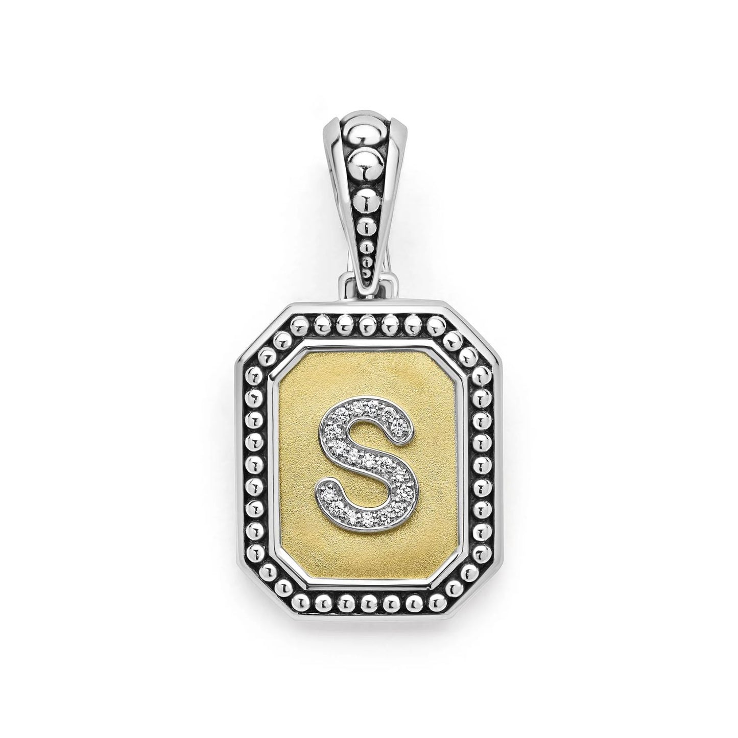Octagon Diamond S Initial Charm