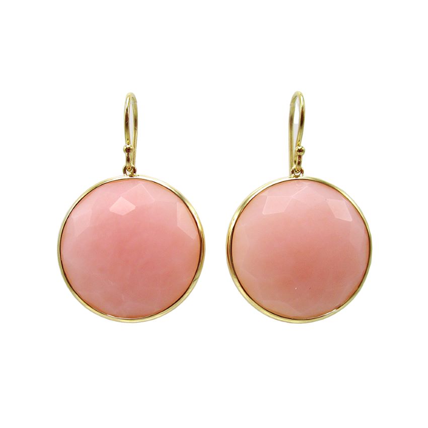 Lollipop Collection Pink Opal Drop Earrings