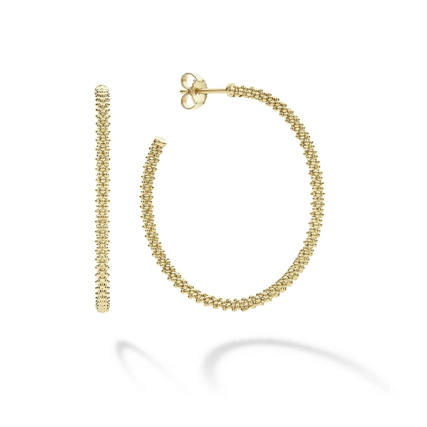 Caviar Gold Collection Hoops
